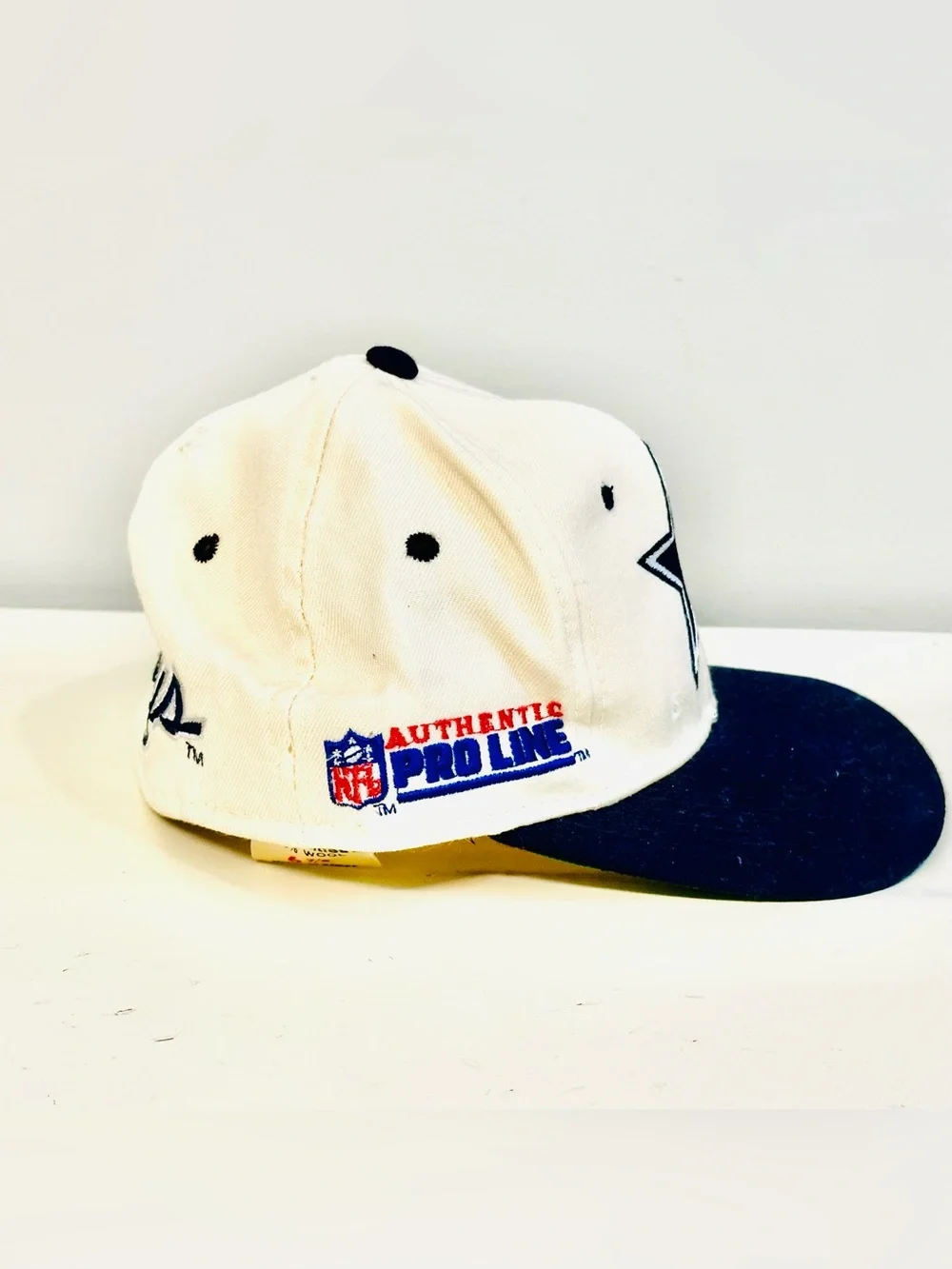 VTG Dallas Cowboys Y2K 90's 100% Wool Fitted Hat 6 7/8 Streetware